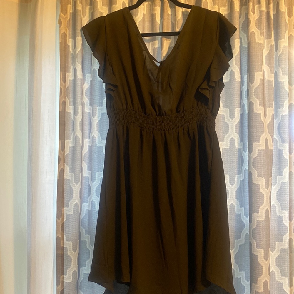 Army green dress! Lightweight! Great for summer!
